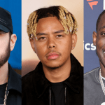 Eminem Links With Cordae, Bobby Shmurda & Dave East At Snoop Dogg's ApeFest