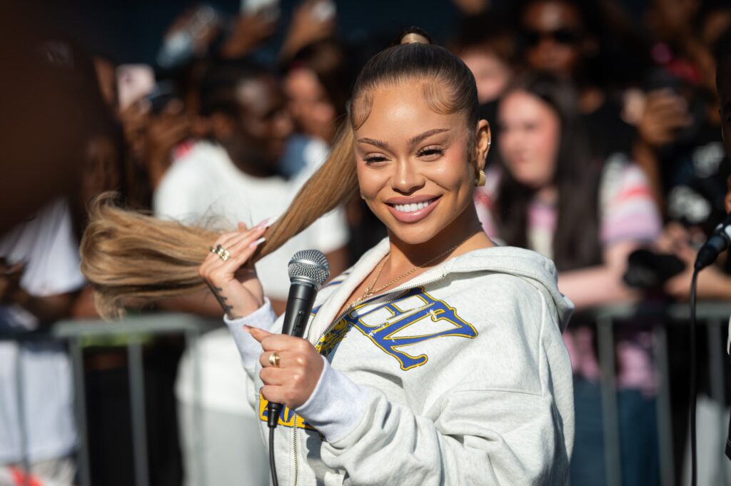 Latto Displays Baby Bump During Surprise Performance at Mariah The Scientist Show